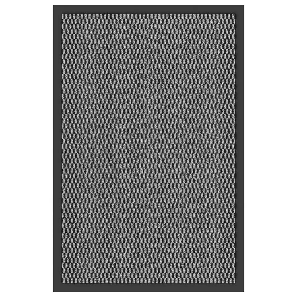 vidaXL Heim & Garten Fußmatte Anthrazit 40x60 cm
