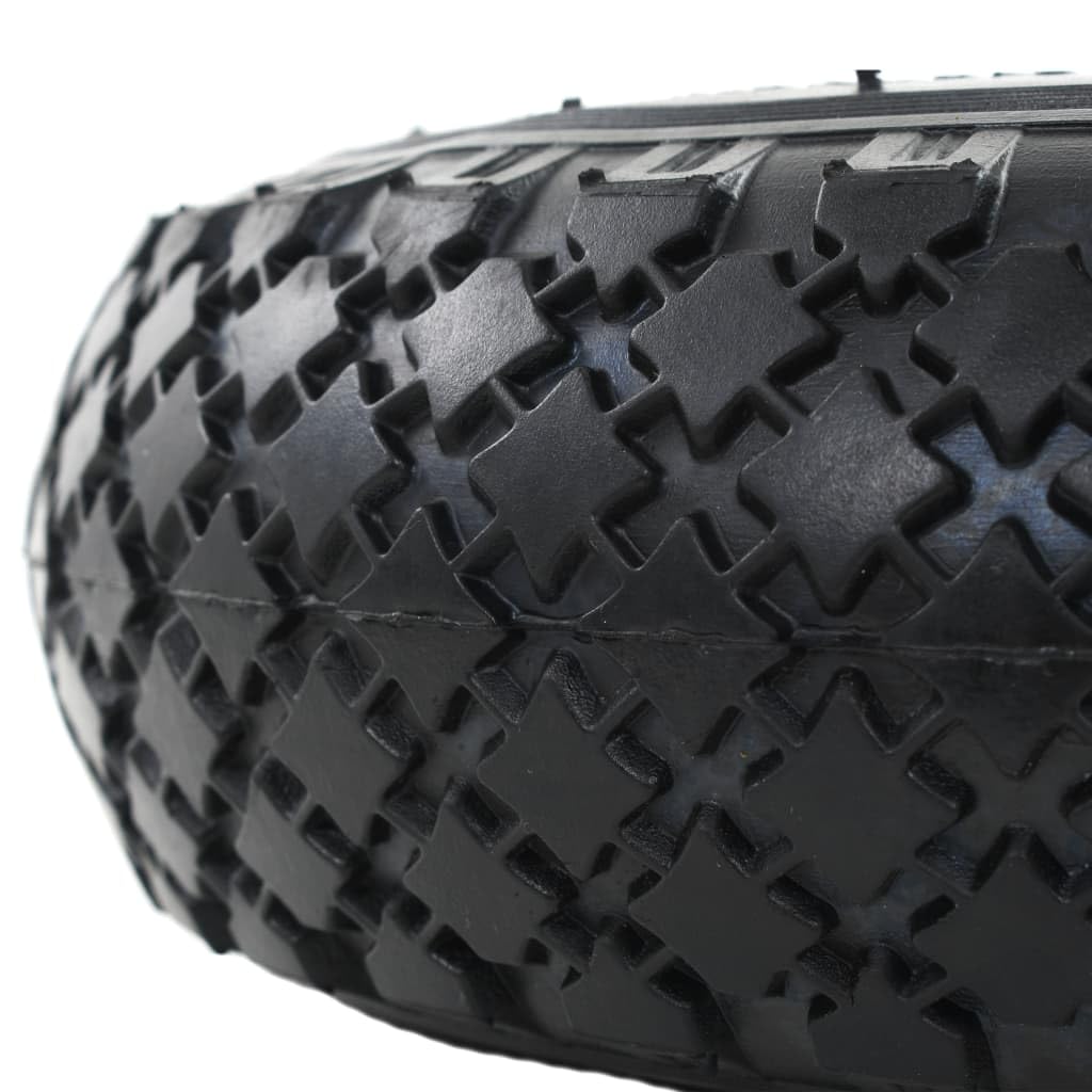 vidaXL Sackkarrenräder 3.00-4 Gummi 245x82 2 Stück