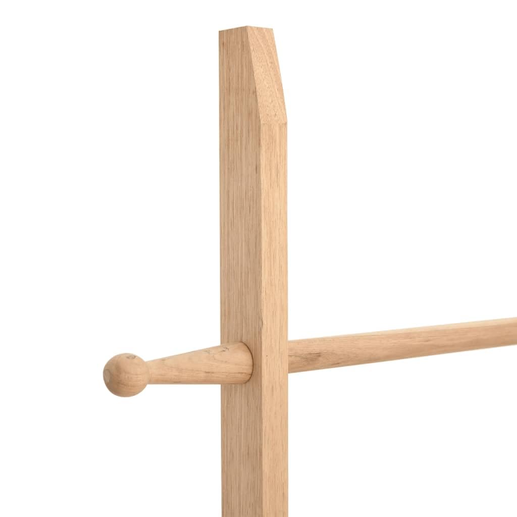 vidaXL Heim & Garten Handtuchleiter Nussbaum 170 cm