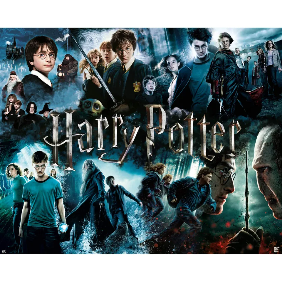 Paladone Puzzles Games Harry Potter Puzzle 1000 Teile Karte