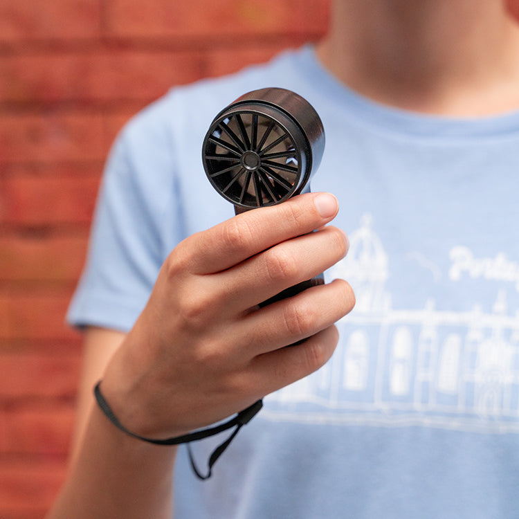 Kikkerland Home Mighty Mini Fan Ventilator mit Akku