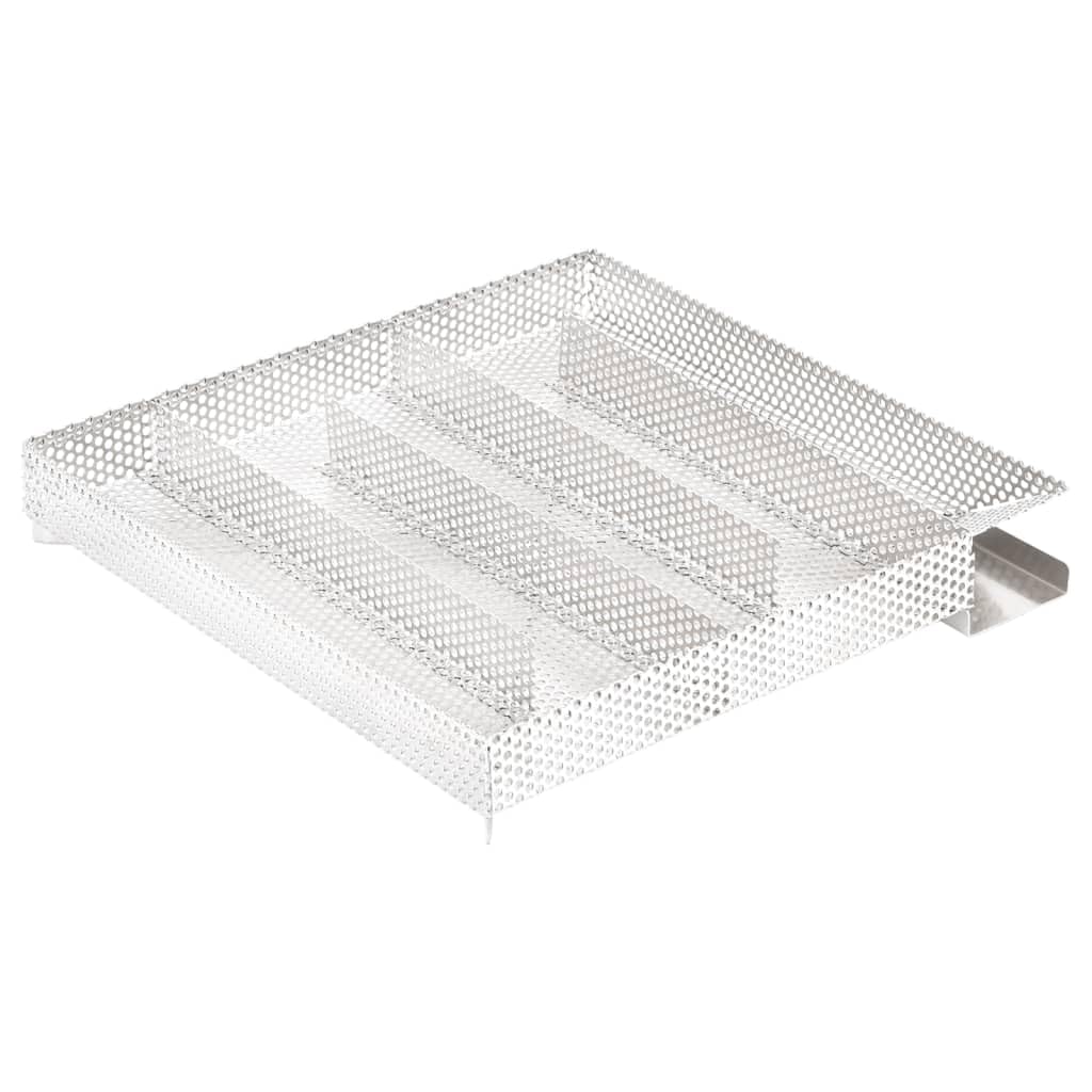 vidaXL Heim & Garten Kaltrauchgenerator 5-Kammer 21 cm Edelstahl