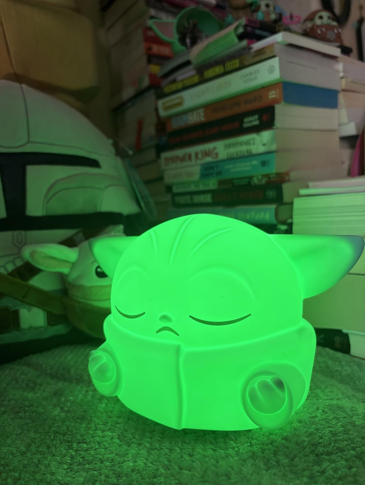 Paladone Grogu SquishyGlo Nachtlicht 12,5 cm Akku