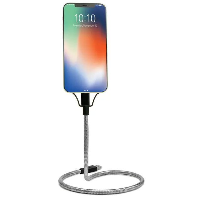 Kikkerland Gooseneck Charging Stand USB Ladekabel flexibel