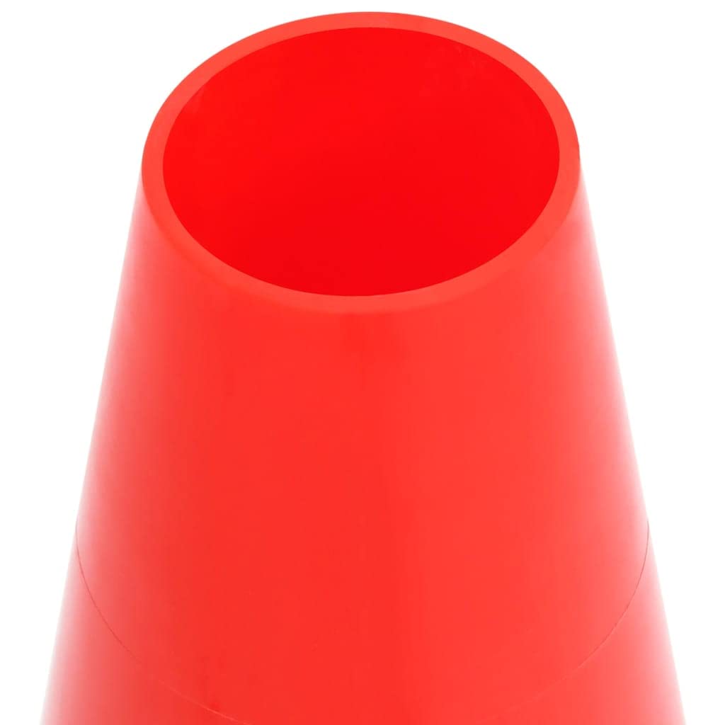 vidaXL Verkehrskegel Reflektierend Rot 50 cm 20 Stk