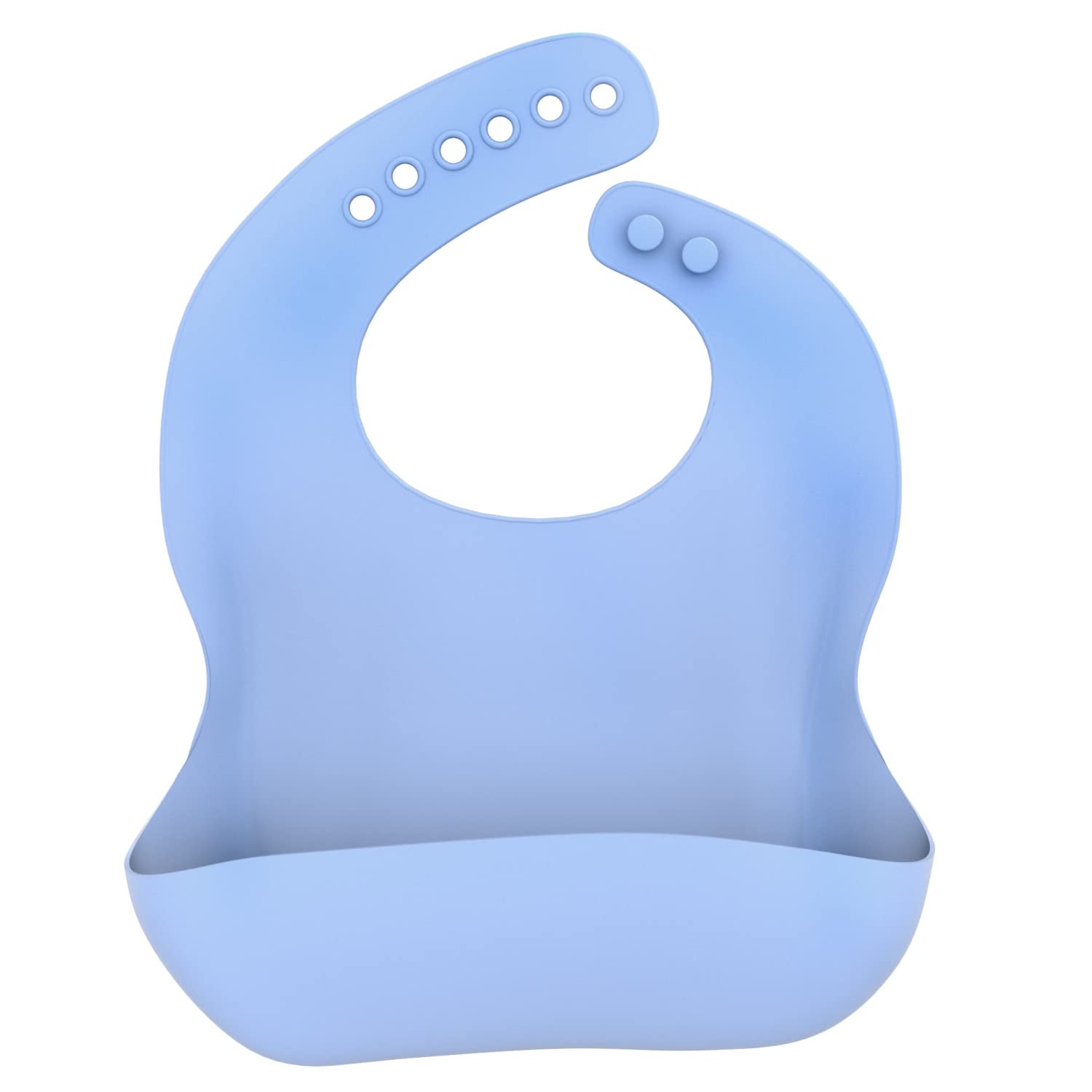 Intirilife Baby Lätzchen Blau Kinder Esslätzchen