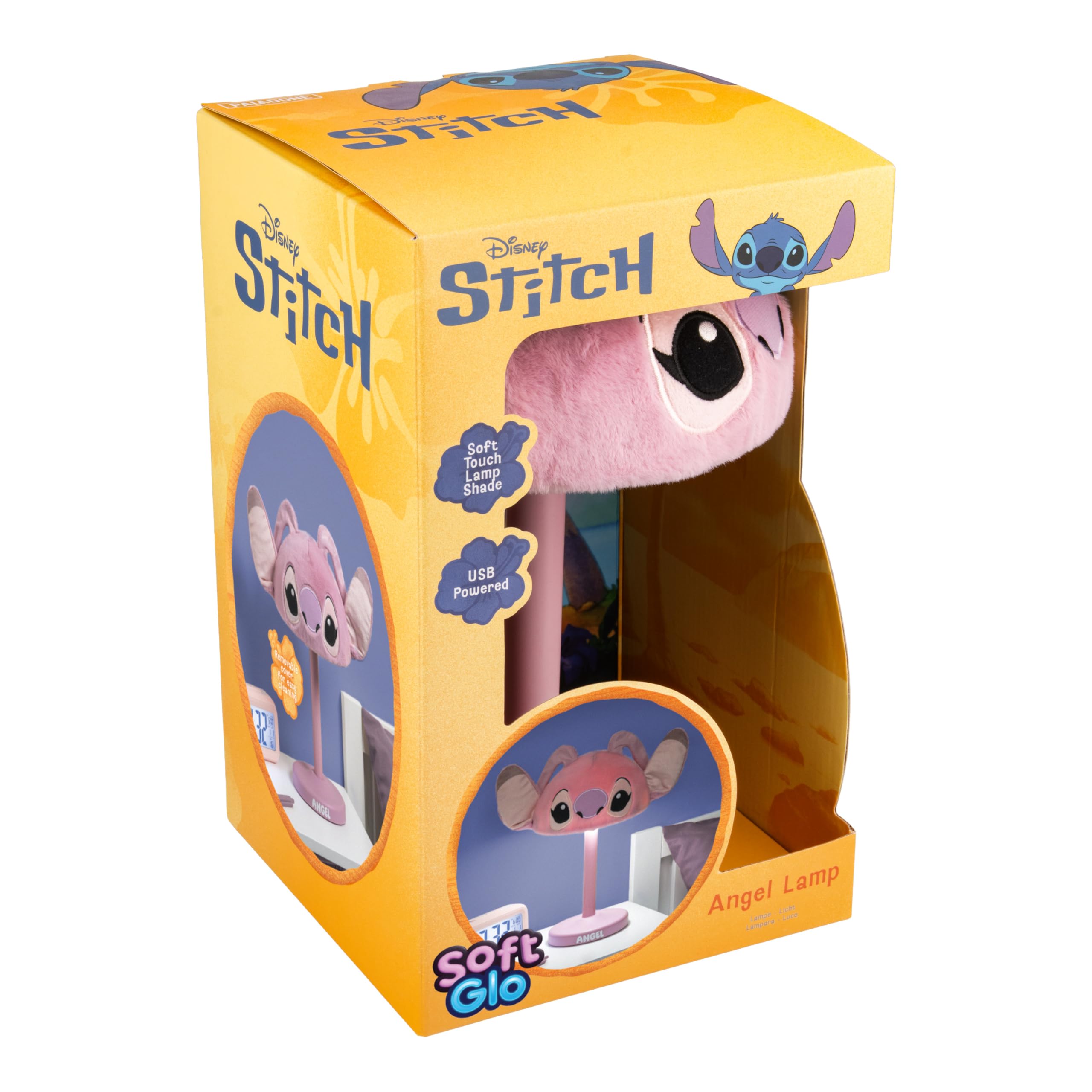 Paladone Disney Angel SoftGlo Lampe 30 cm USB Plüsch
