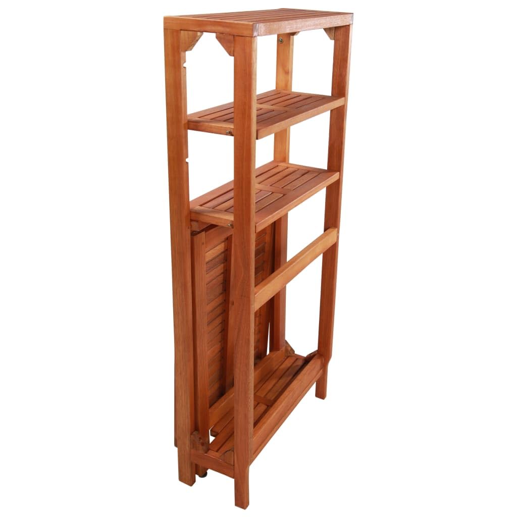 vidaXL Heim & Garten Bistro-Set Akazie 3-tlg klappbar Balkonset