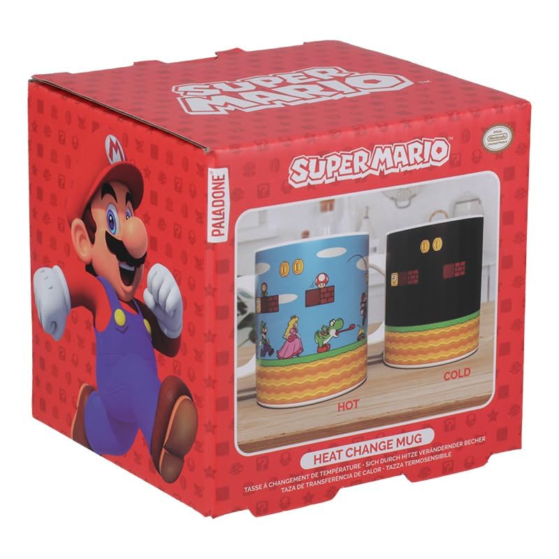 Paladone Super Mario Thermo Kaffeetasse 300 ml Keramik
