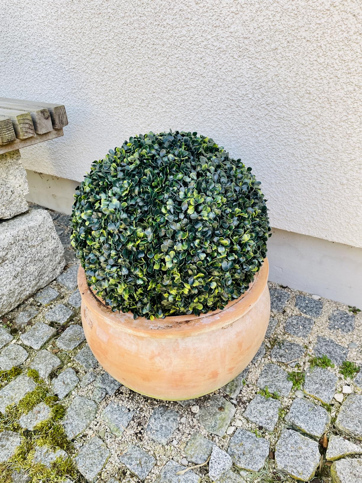 vidaXL Heim & Garten Buchsbaumkugeln 27 cm 2er Set künstlich
