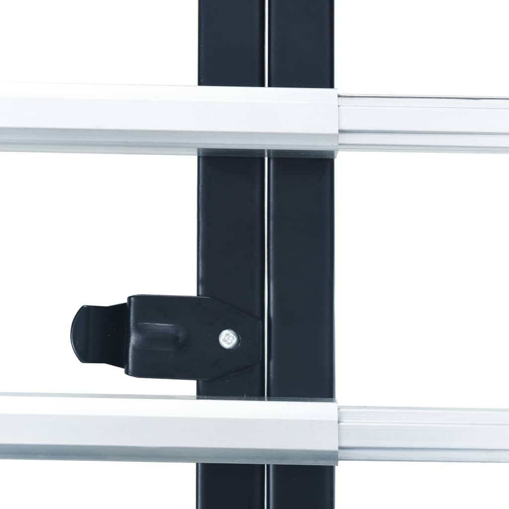 vidaXL Transportwagen klappbar Aluminium 150kg silbern