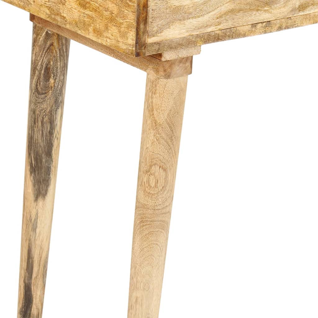 vidaXL Konsolentisch Mangoholz 115x35x76 cm mit Schubladen