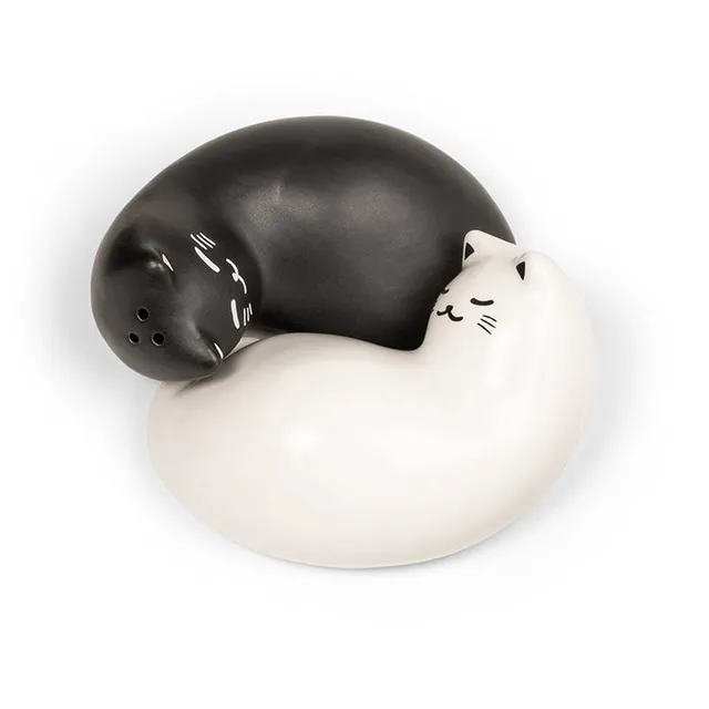 Kikkerland Kitchen Purrfect Salz- Pfefferstreuer Katzen
