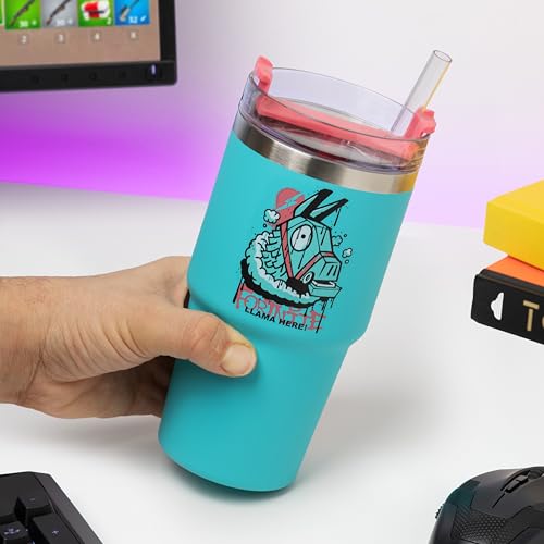 Paladone Drinkware Fortnite Thermobecher 600 ml Blau isoliert