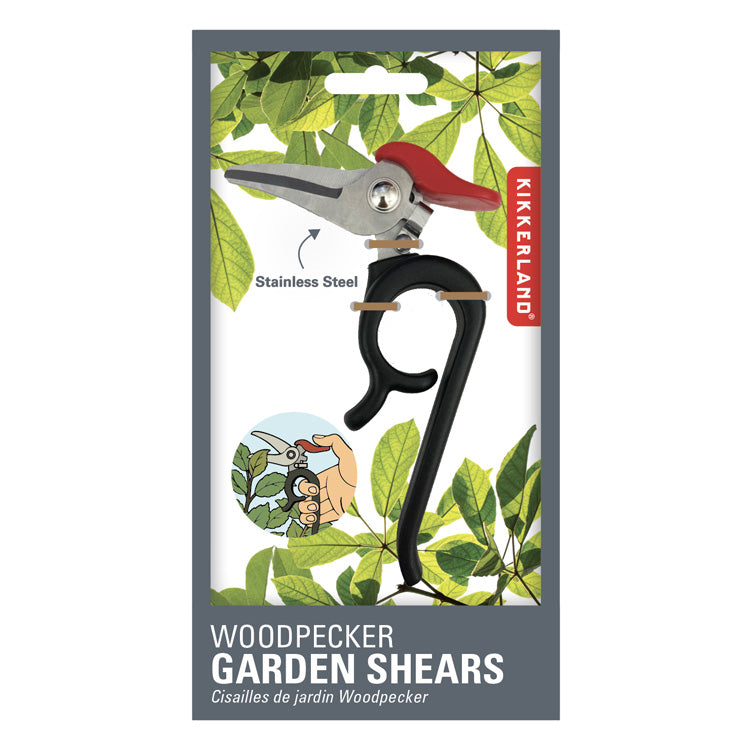 Kikkerland Tools & Wellness Woodpecker Garden Gartenschere