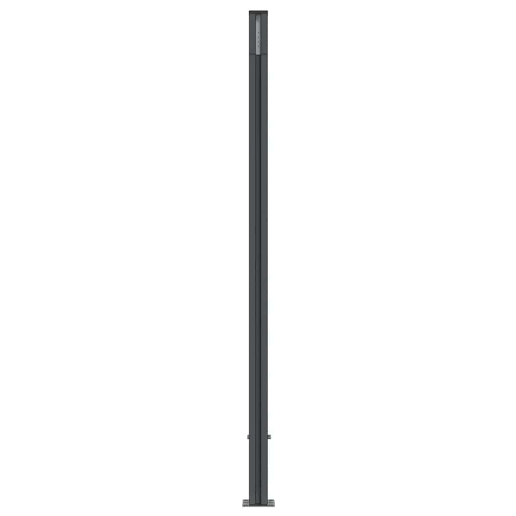 vidaXL Zaunelement Grau 173x186 cm WPC Sichtschutzzaun