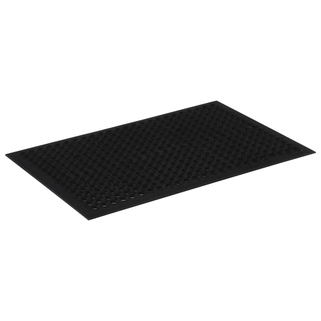 vidaXL Heim & Garten Fußmatte 60x90 cm rechteckig Gummi Drainage