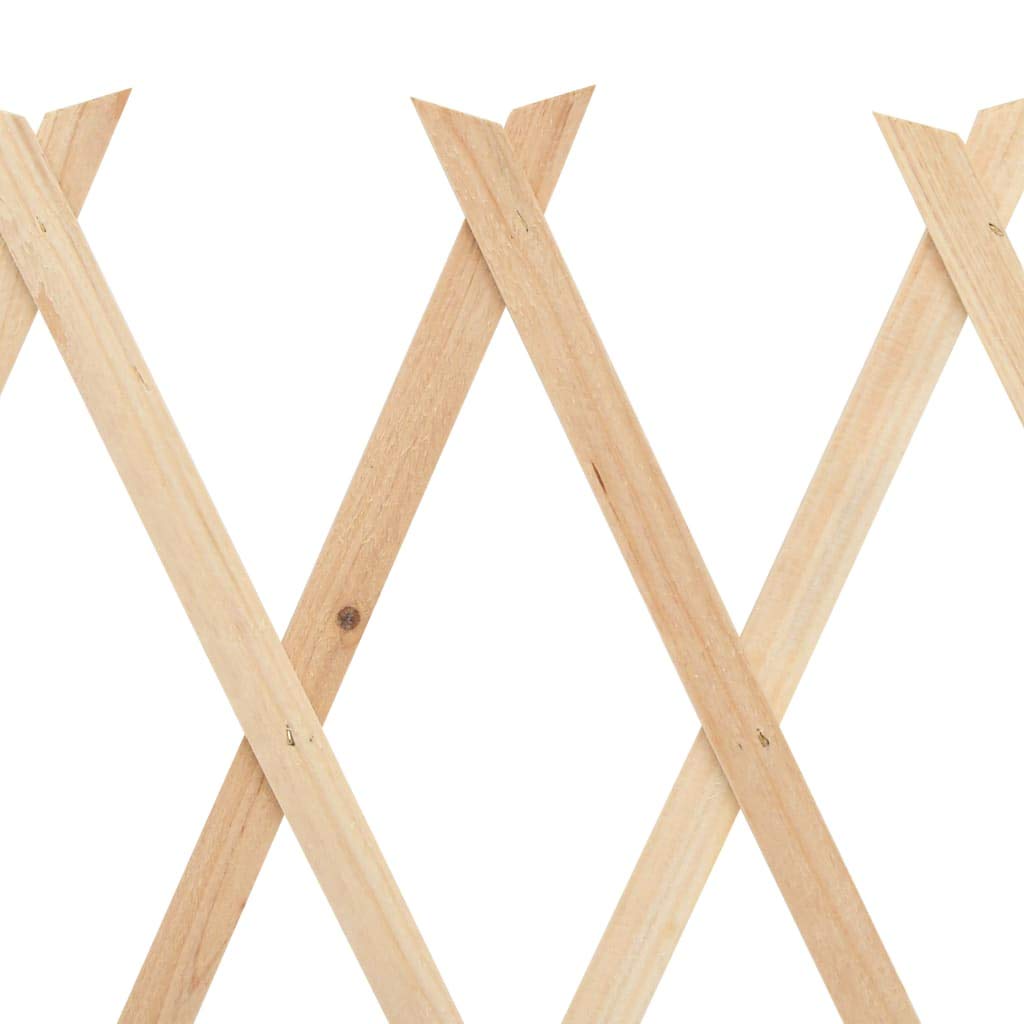 vidaXL Rankgitter Scherengitter Tannenholz 180x60 cm 5er-Set