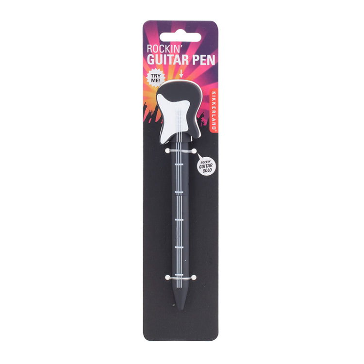 Kikkerland Guitar Pen Kugelschreiber Gitarre nachfüllbar