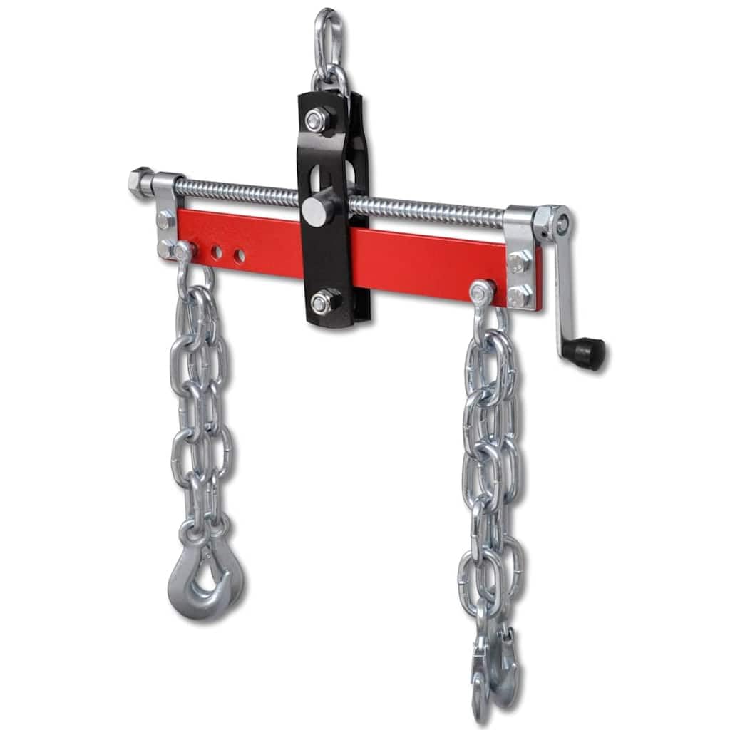 vidaXL Balancierer Positionierer 900 kg Stahl mit Ketten