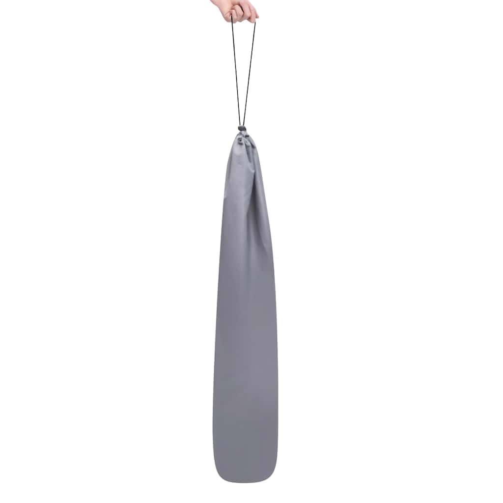 vidaXL Tipi-Zelt Grau 120x120x150 cm mit Tasche