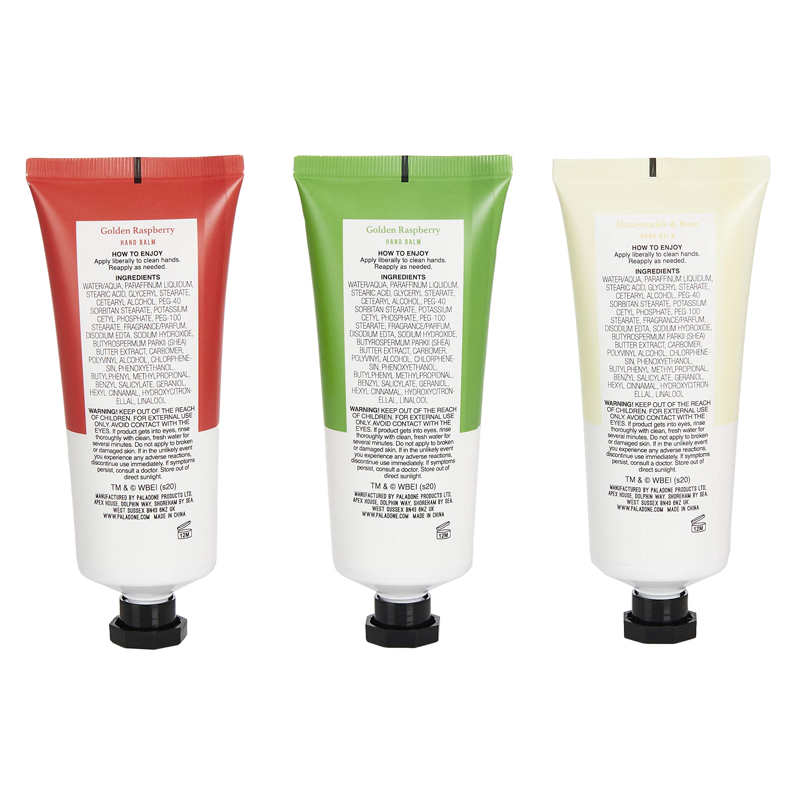 Paladone Friends Handbalsam Set 3x90 ml Himbeere Rose