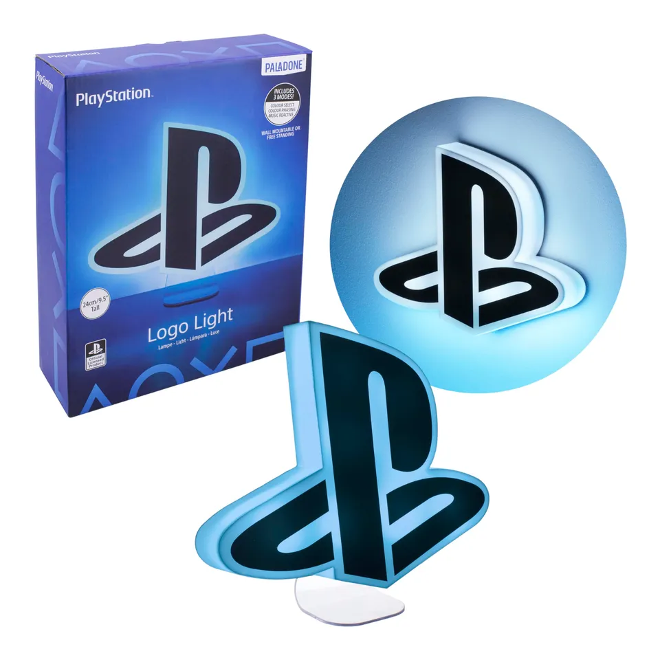 Paladone Lighting PlayStation Logo Licht 21 cm 3 Modi
