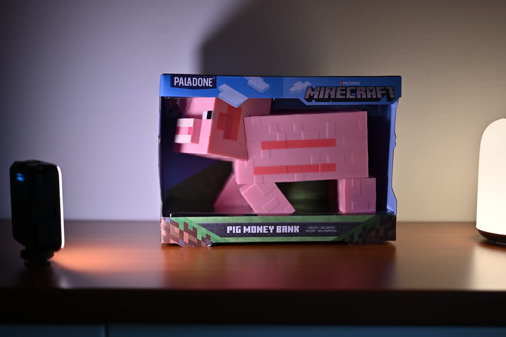 Paladone Homeware Minecraft Sparschwein Schwein rosa 19 cm