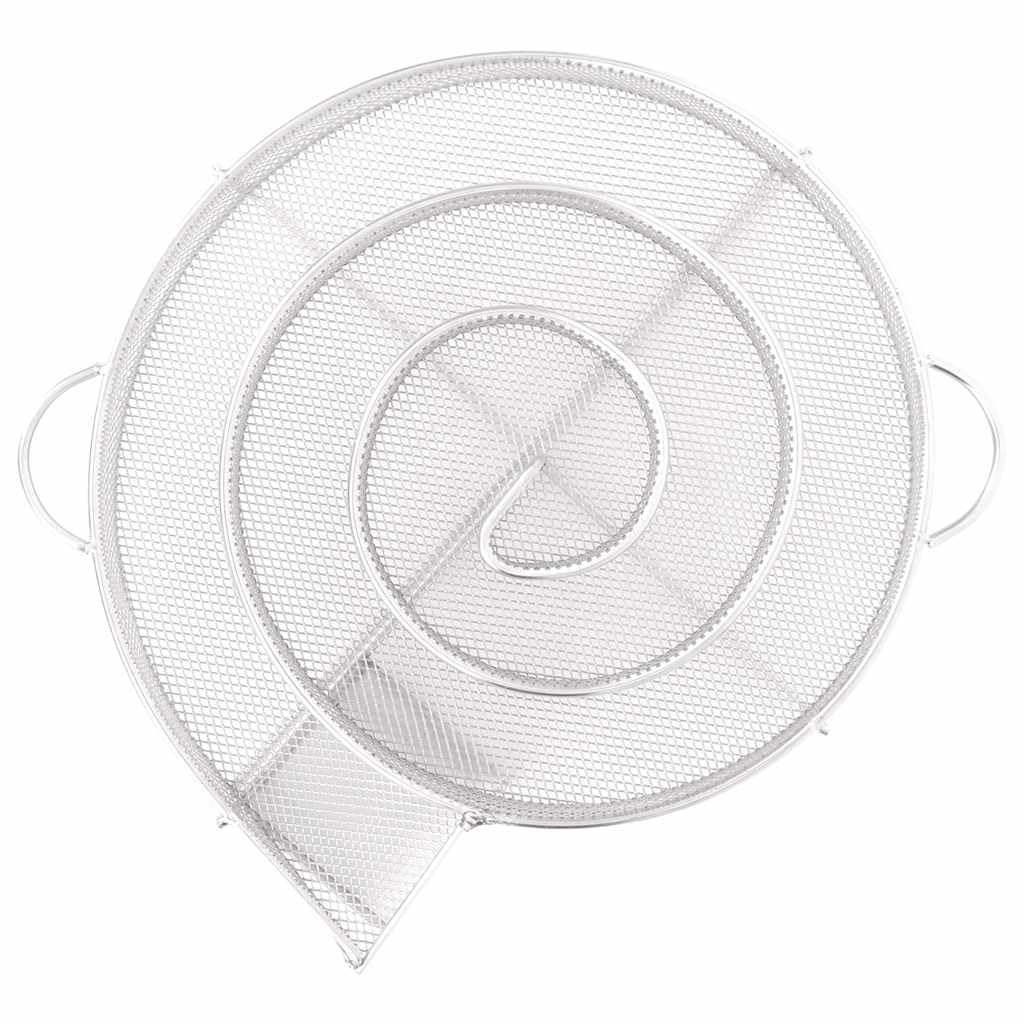 vidaXL Kaltrauchgenerator rund 19,5 cm Edelstahl für Smoker