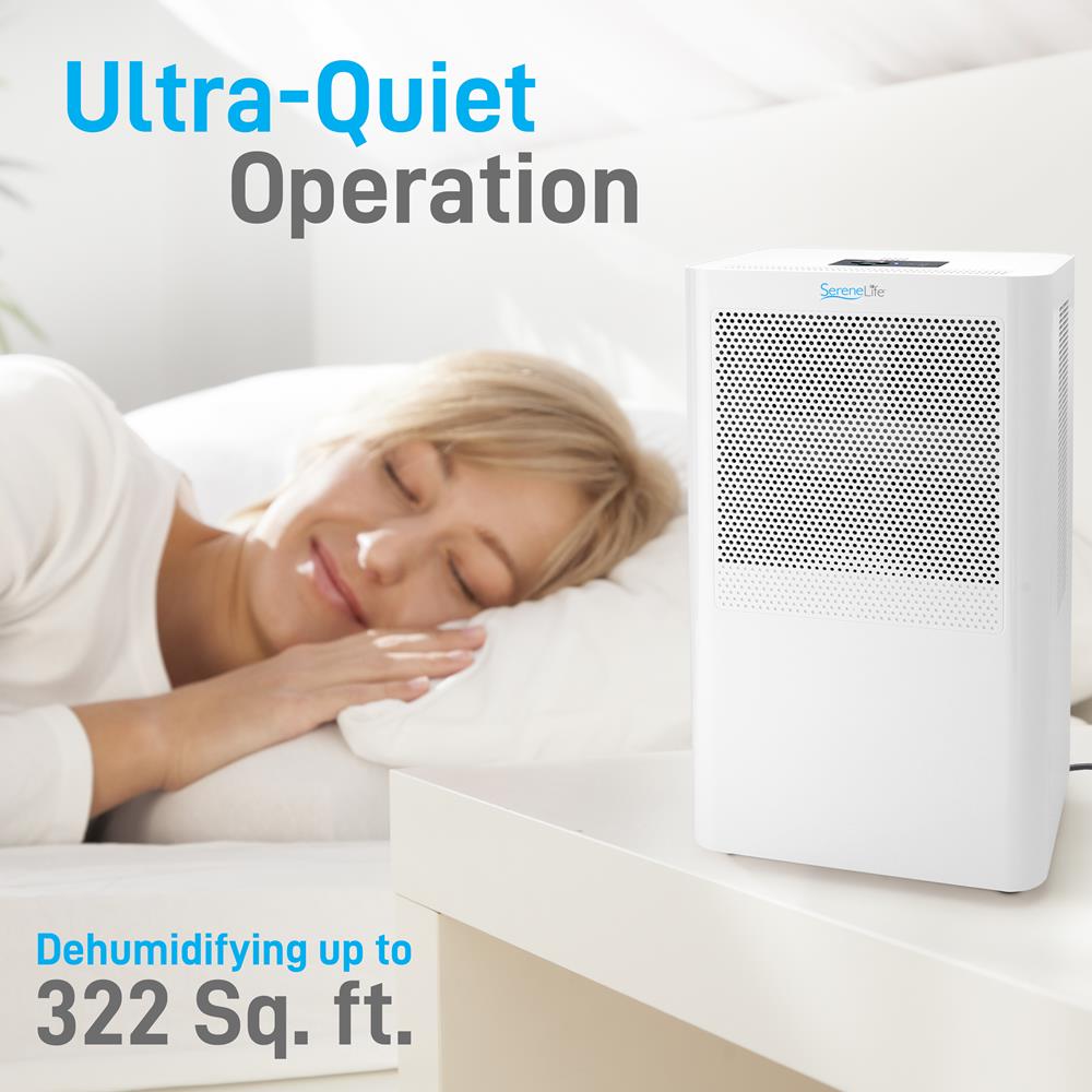 Serenelife DeHumidifiers PDUMID95 Luftentfeuchter 3L leise