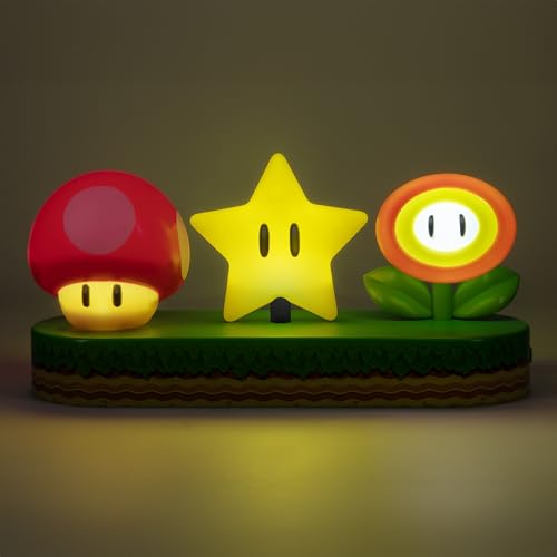 Paladone Super Mario Icon Light Schreibtischlicht 30 cm