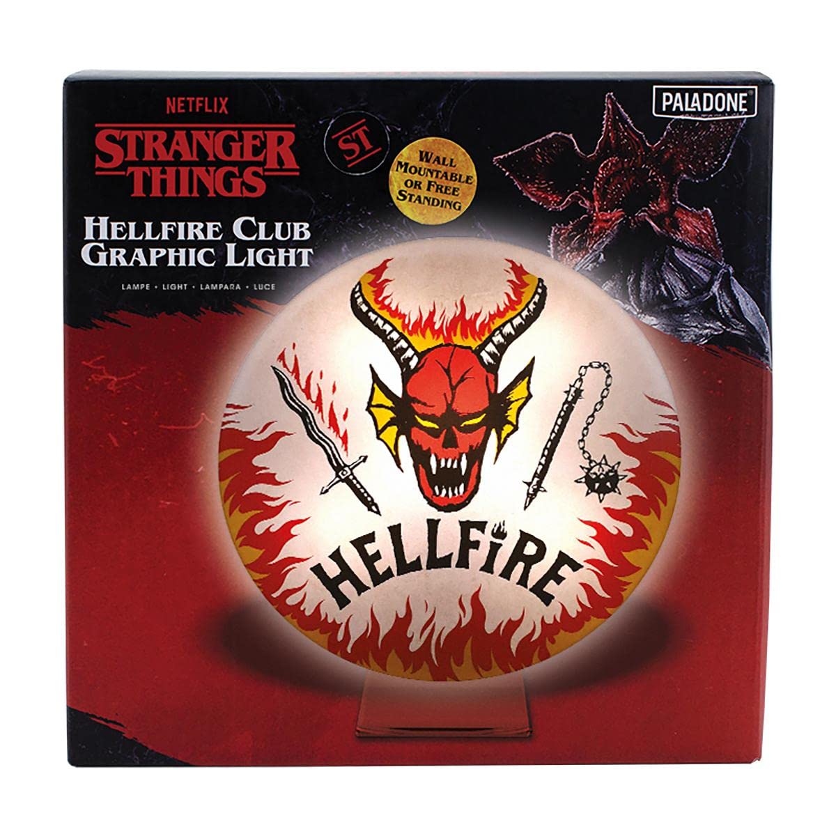 Paladone Lighting Stranger Things Hellfire Logo Light 23,5 cm