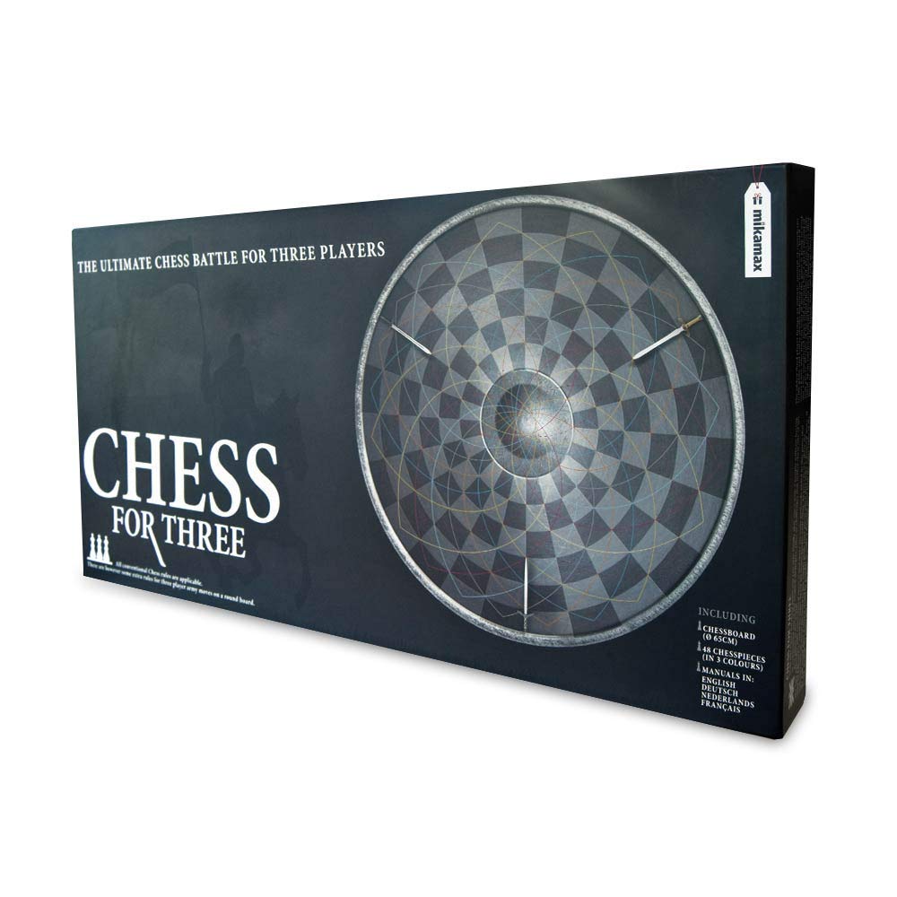 MikaMax Chess for Three Schachspiel 56cm Für 3 Personen