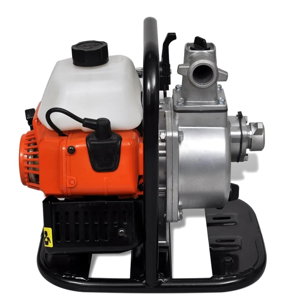 vidaXL Benzin-Wasserpumpe 2-Takt 1,2kW 11,5m³/h