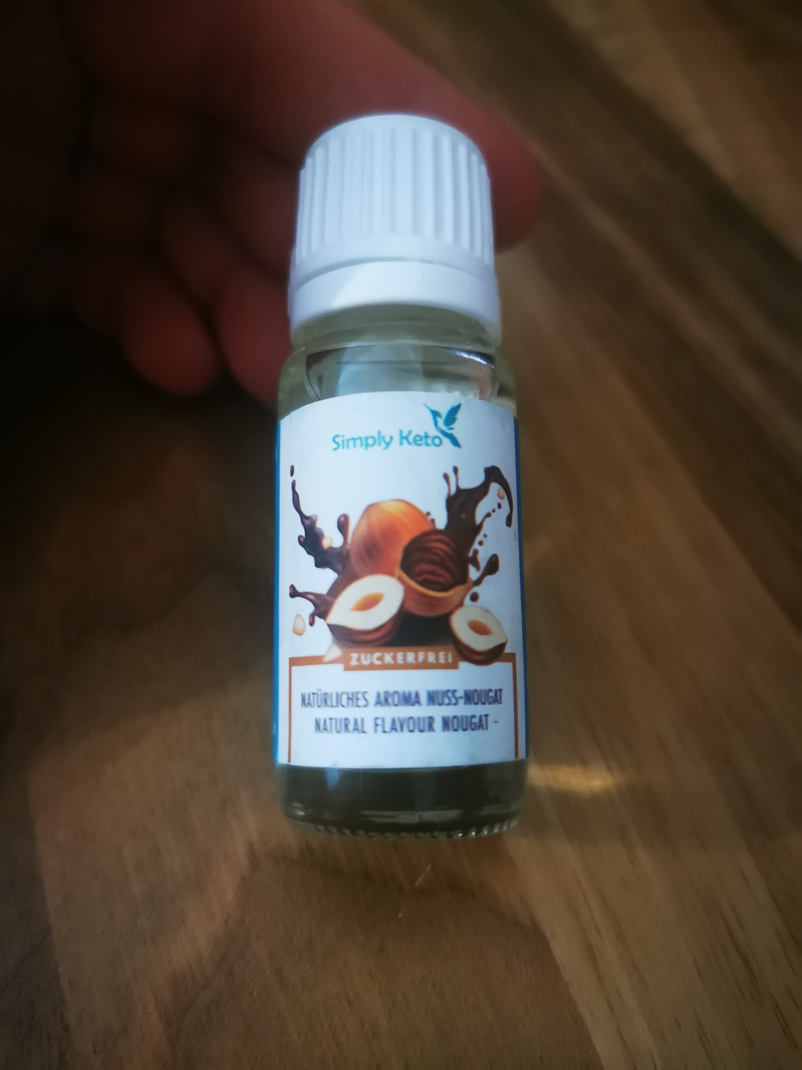 Keto Getränke Simply Flavour Drops Nuss-Nougat 10ml vegan