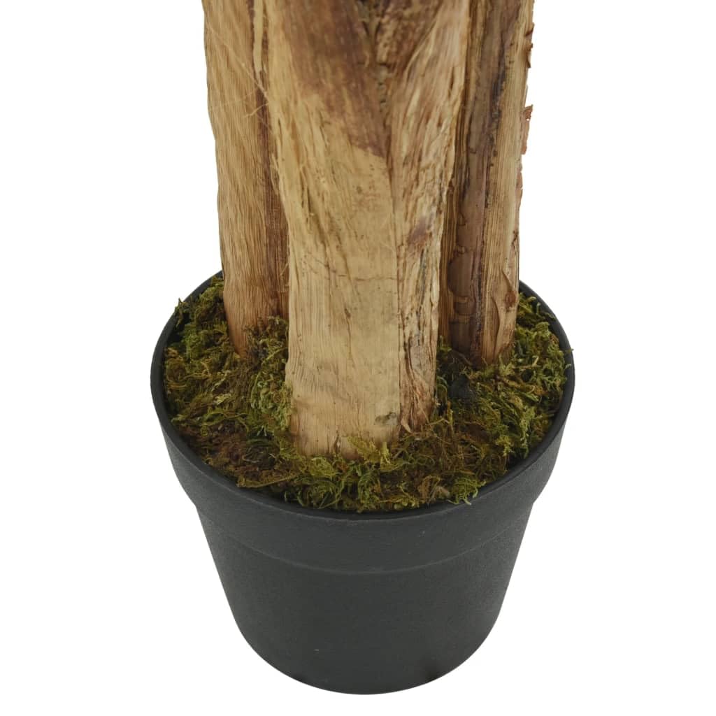 vidaXL Bananenbaum künstlich 120 cm Kunstpflanze grün 9 Blätter