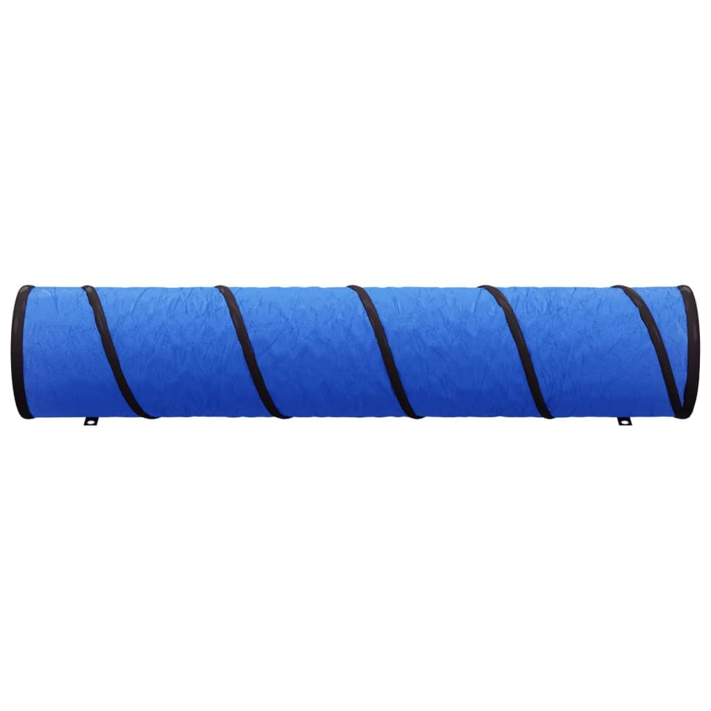 vidaXL Tierbedarf Hundetunnel Blau Ø40x200 cm Polyester