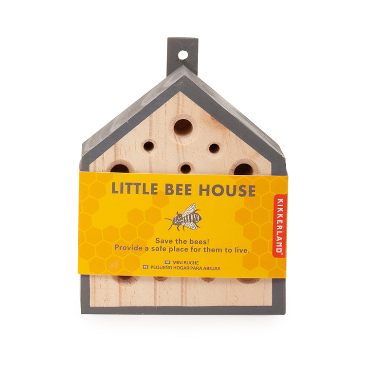 Kikkerland Little Bee House Bienenhaus Holz