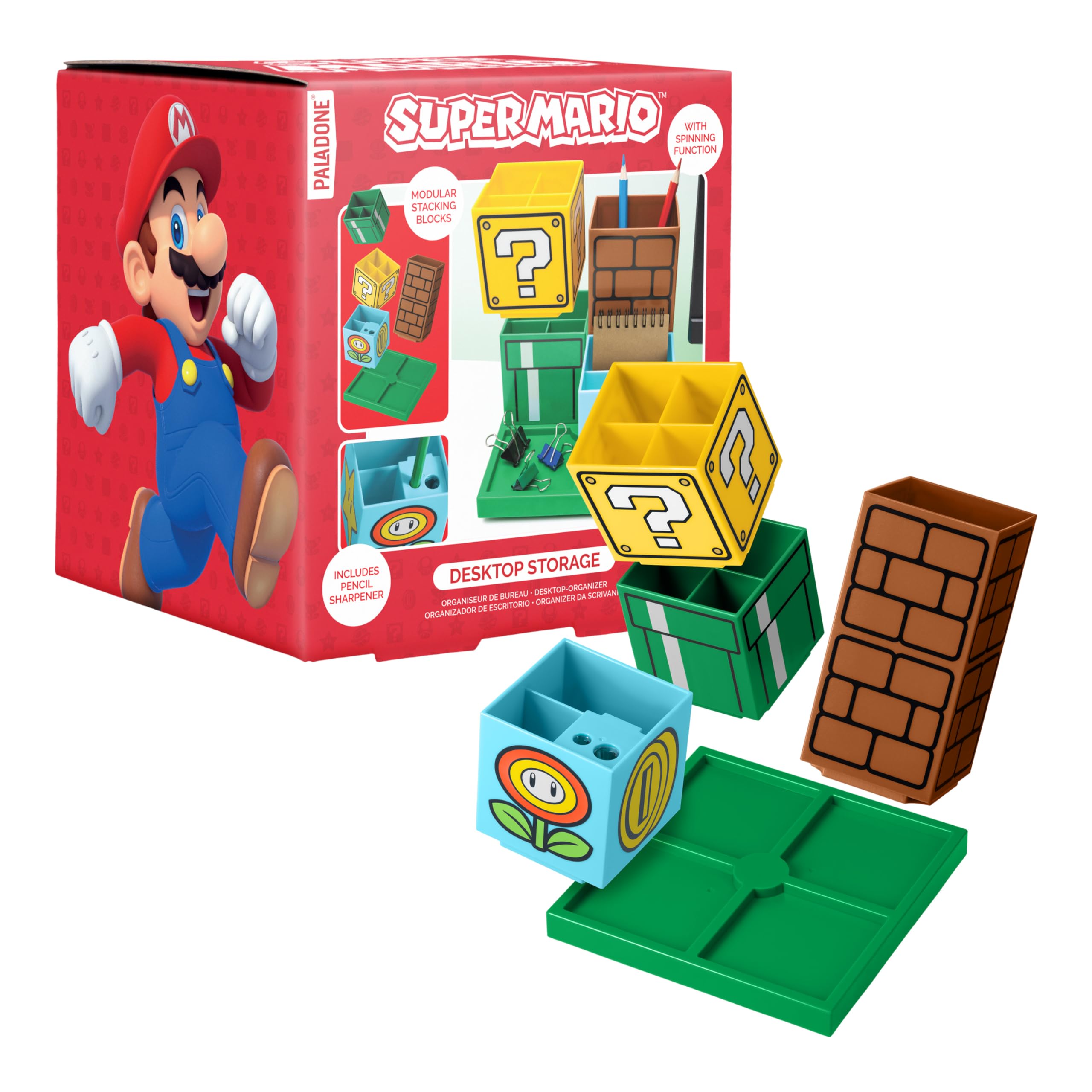 Paladone Homeware Super Mario Organizer Stifthalter