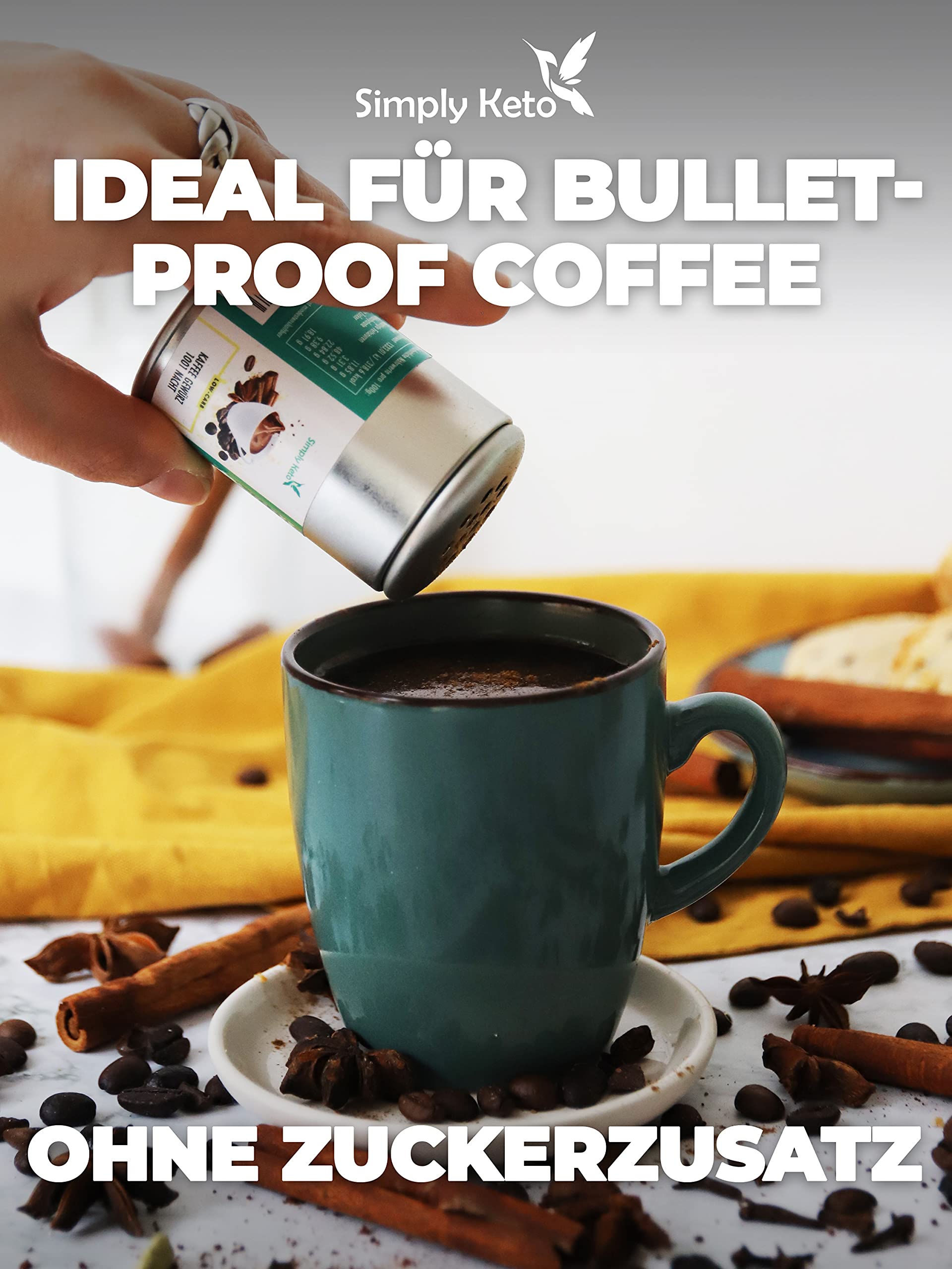 Simply Keto Orientalisches Kaffeegewürz ohne Zucker 25 g