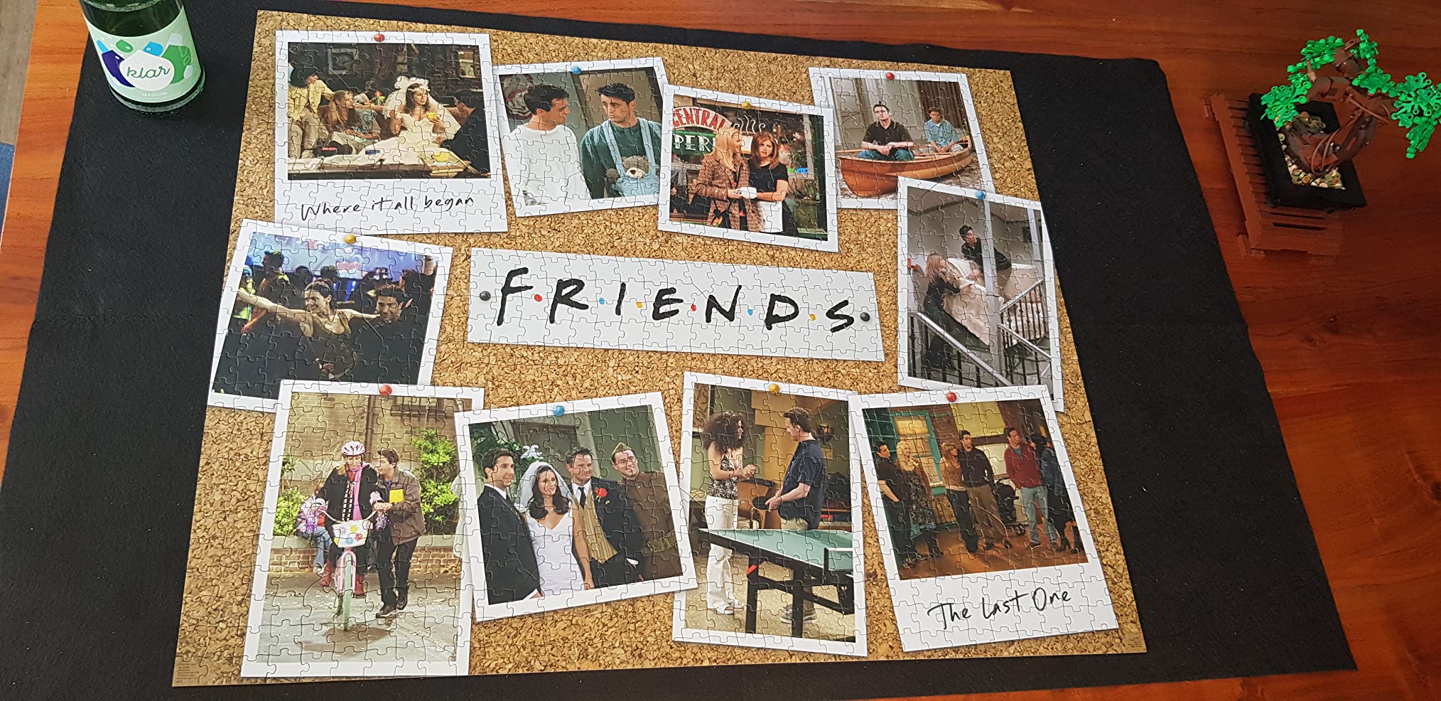 Paladone Puzzles Games Friends Puzzle 1000 Teile Korkwand