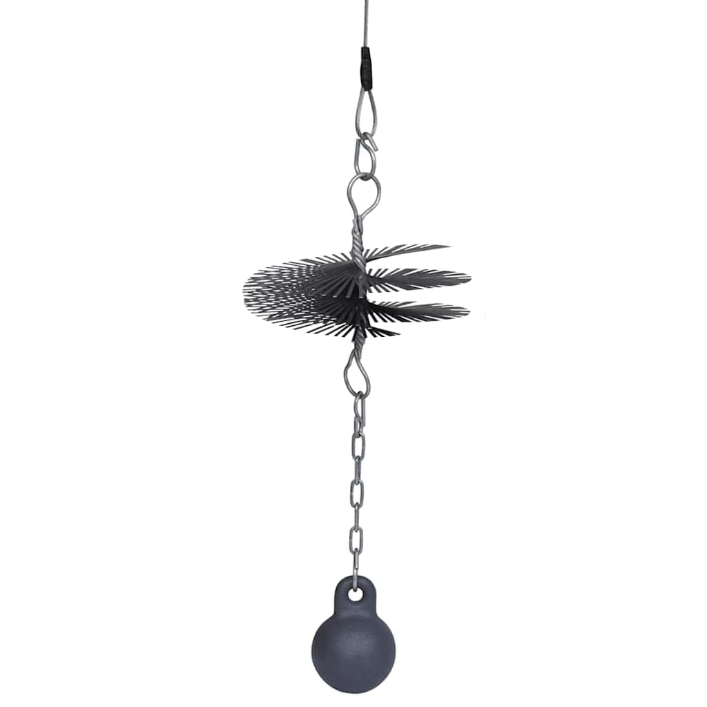 vidaXL Heim & Garten Kaminreinigungsbürste 15cm 15m Seil