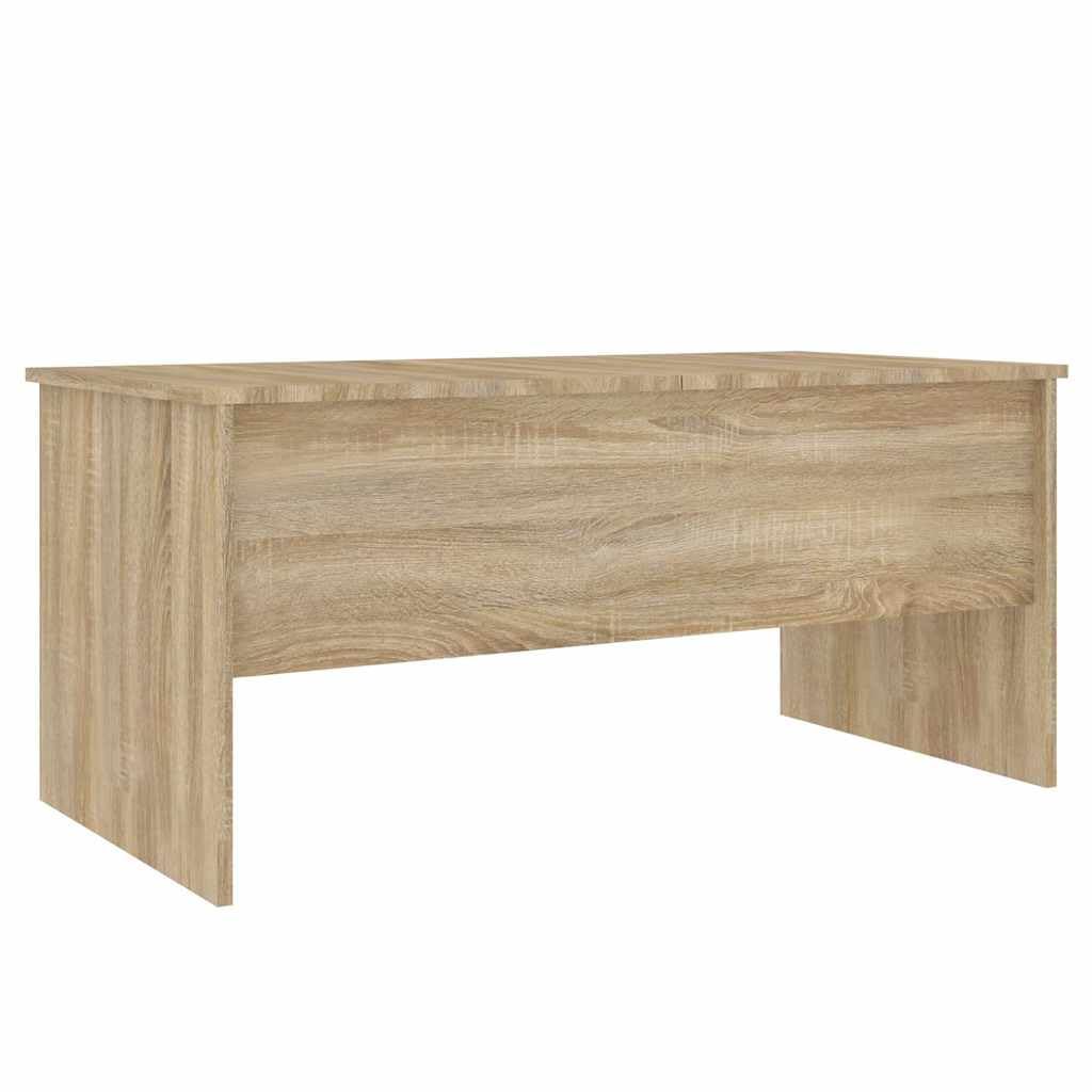 vidaXL Möbel Couchtisch höhenverstellbar Sonoma-Eiche 102cm