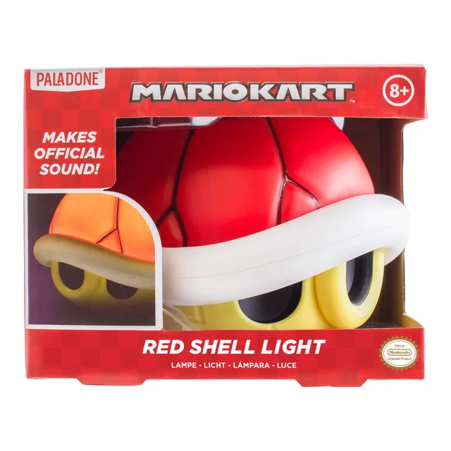 Paladone Super Mario Red Shell Lampe 12 cm mit Sound