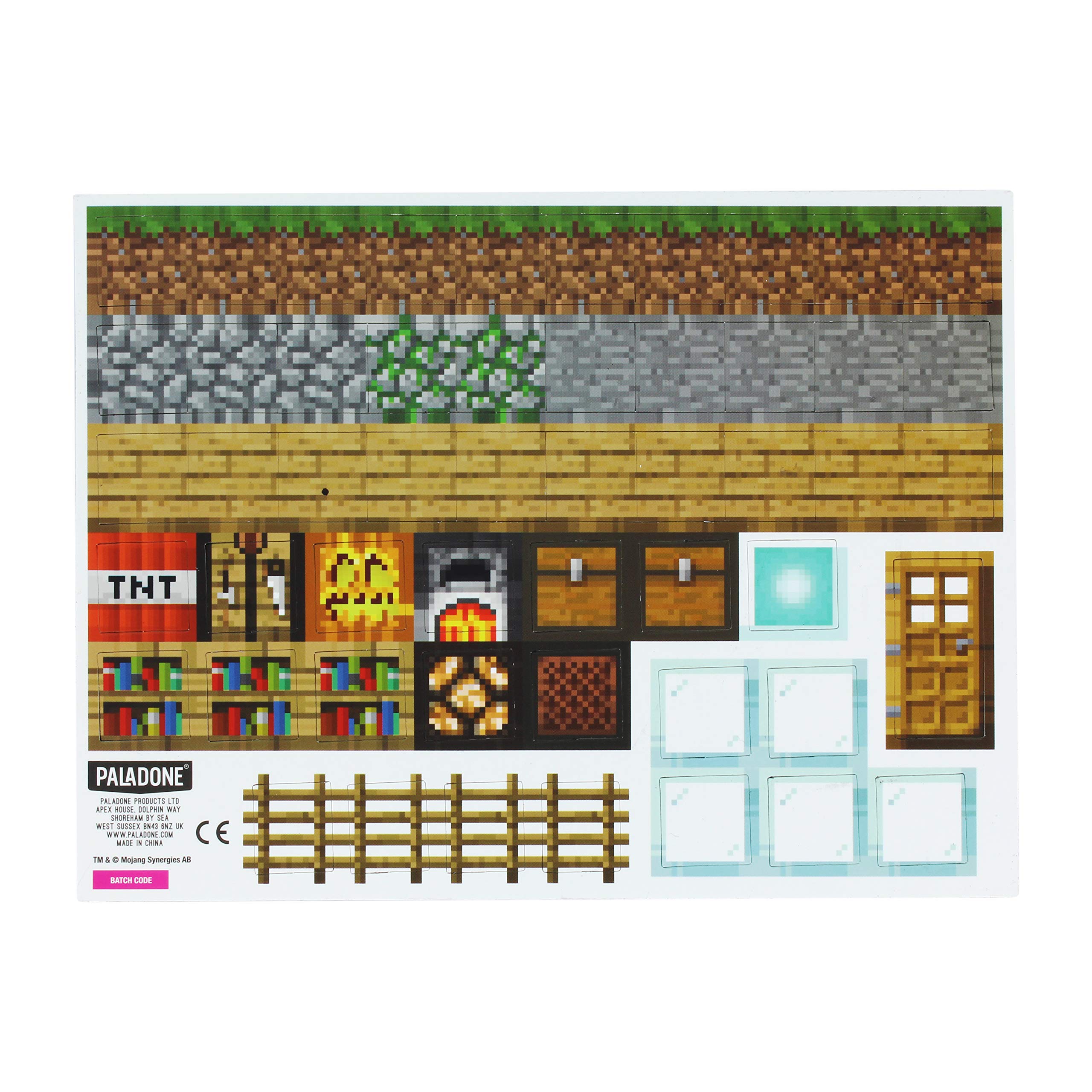 Paladone Minecraft Kühlschrankmagnete 80-tlg Gummi