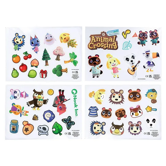 Paladone Homeware Animal Crossing Gadget-Aufkleber 4 Bögen
