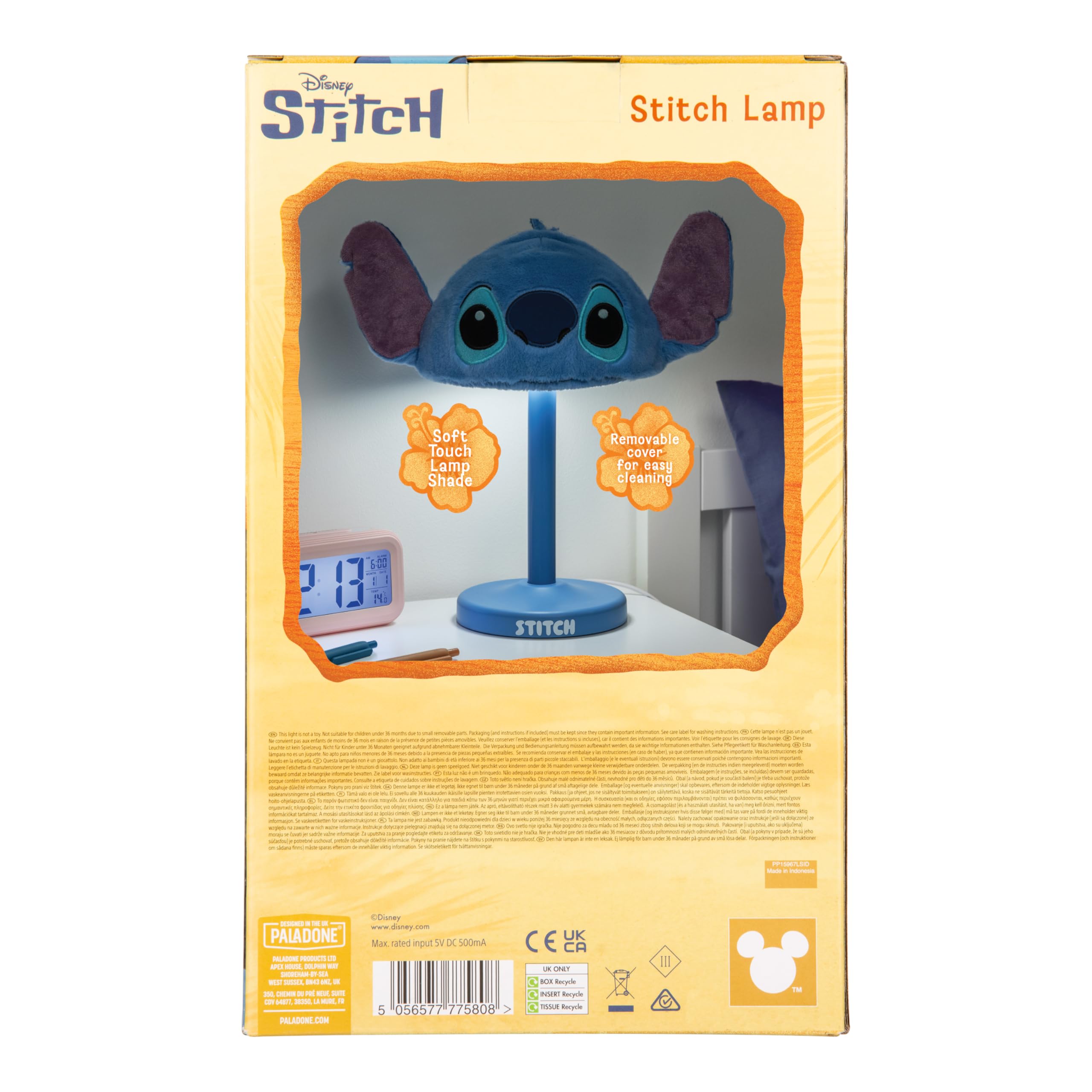 Paladone Disney Stitch SoftGlo Lampe 30 cm Plüsch