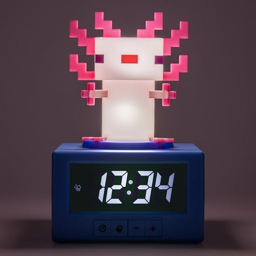 Paladone Lighting Minecraft Axolotl Wecker Nachtlicht Batterie