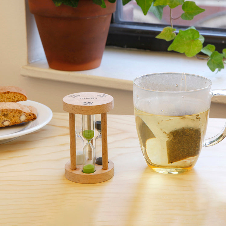 Kikkerland Trio Tea Timer Sanduhr 3-fach